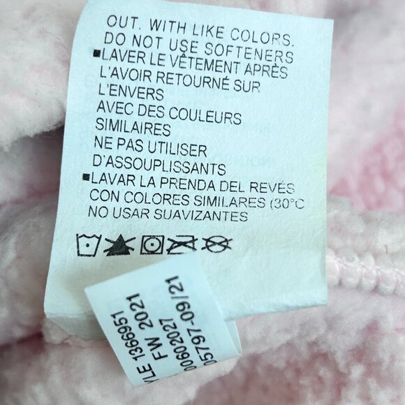 Under Armour Women's Sherpa Fleece Mock Neck Pullover Pink & Black Size XL NWTs - Picture 9 of 12